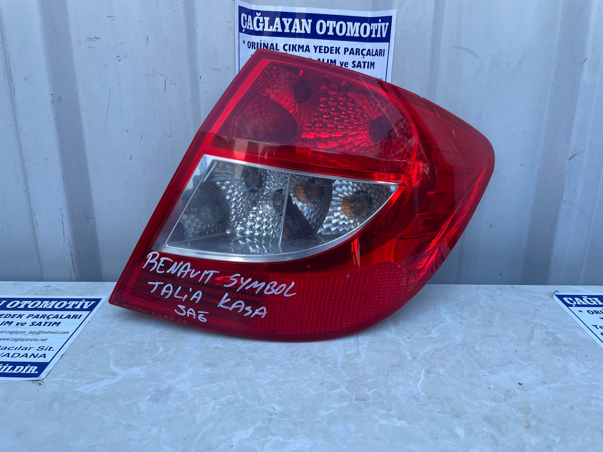 Renault Symbol Talia Kasa Sag Stop 